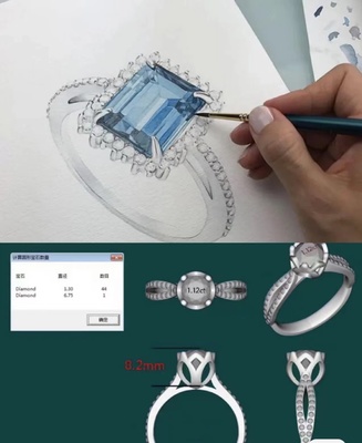 珠宝首饰设计加工鉴定视频教程金银铸造抛光镶嵌焊接工艺技术教学